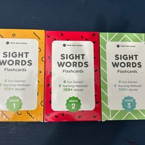 Think Tank Scholar Sight Words Flashcards - grade 1, 2 & 3